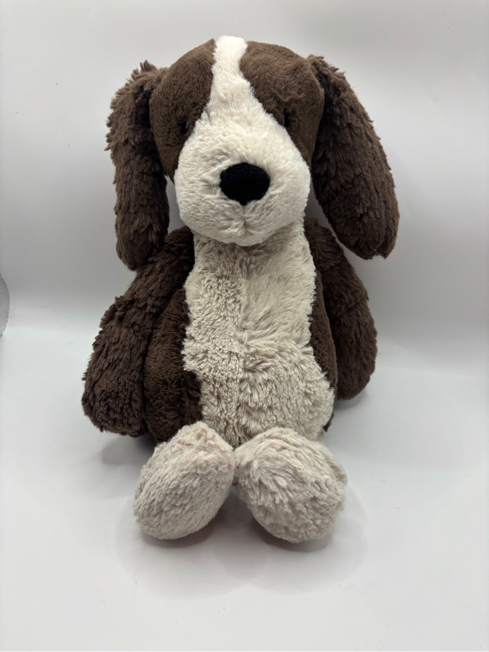 Jellycat Brown and Cream Plush Puppy